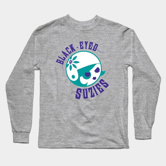 Black Eyed Suzies Long Sleeve T-Shirt by Free State Roller Derby